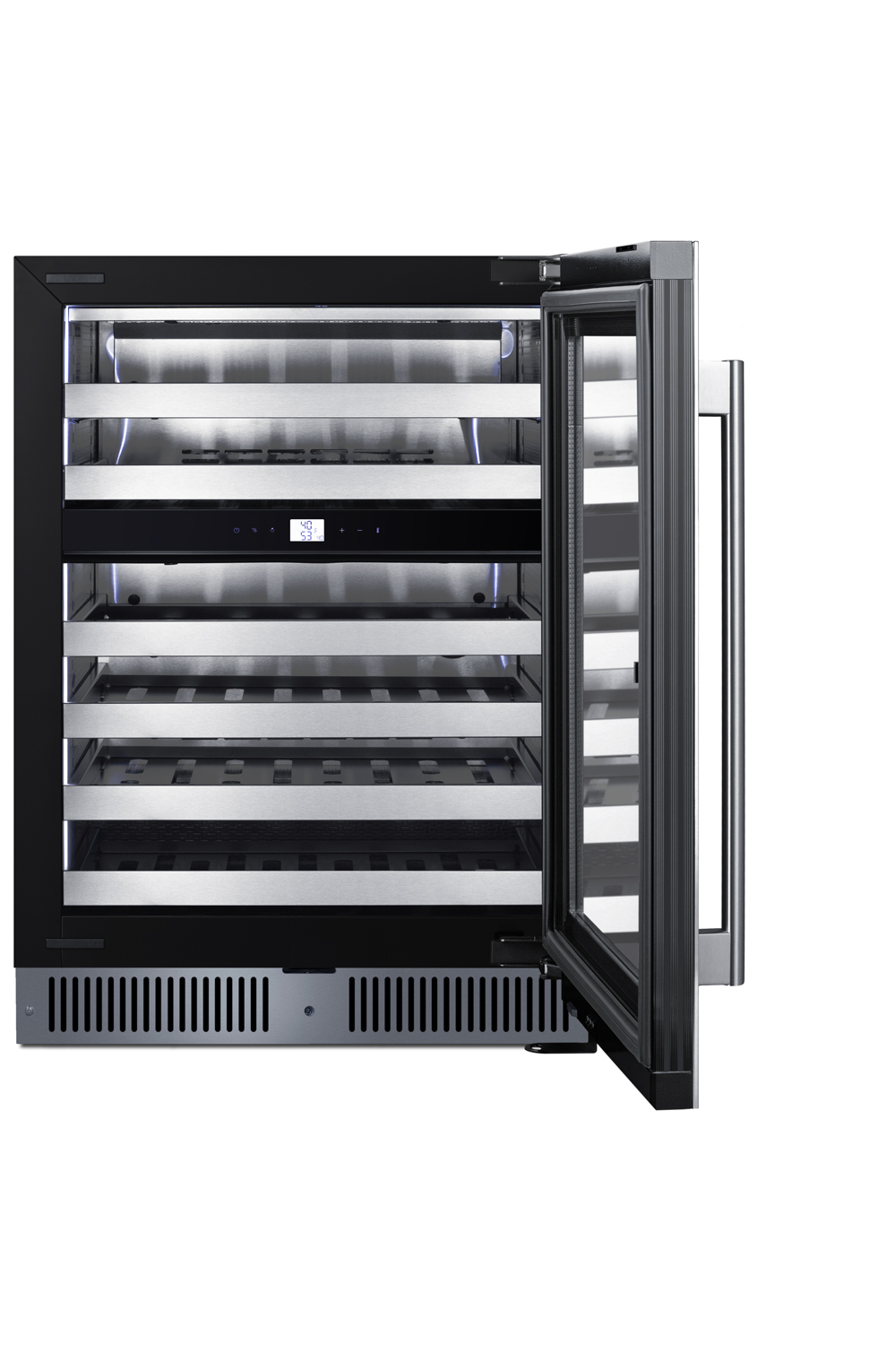 Summit Appliance 24" Dual Zone Built-In Wine Cellar - View 5 | Fridge.com