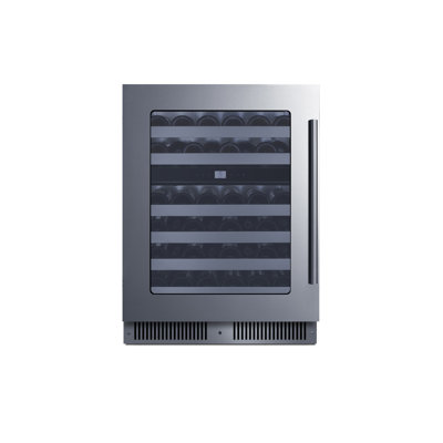 Summit Appliance 24" Dual Zone Built-In Wine Cellar | Fridge.com