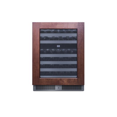 Summit Appliance  24" Dual Zone Built-In Panel Ready Wine Cellar (Panel Not Included) | Fridge.com