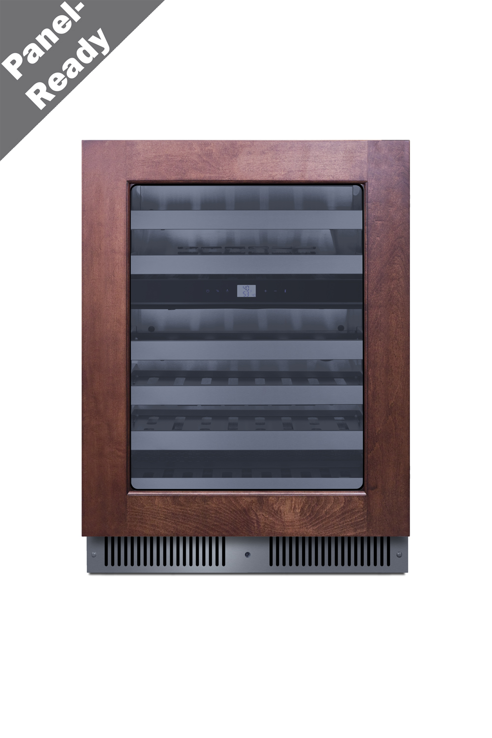 Summit Appliance  24" Dual Zone Built-In Panel Ready Wine Cellar (Panel Not Included) — FIN-0016764 | Fridge.com