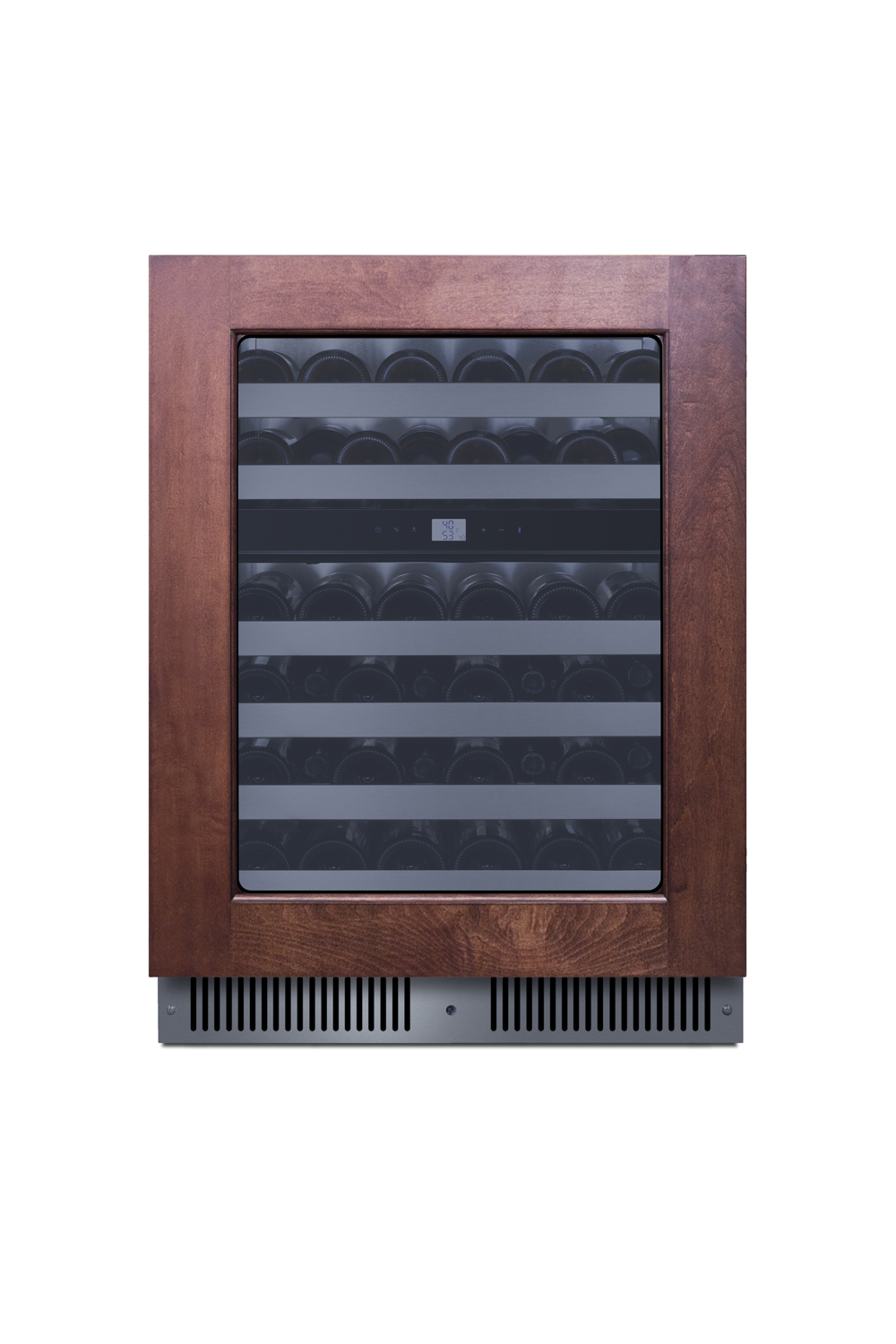 Summit Appliance  24" Dual Zone Built-In Panel Ready Wine Cellar (Panel Not Included) - View 5 | Fridge.com