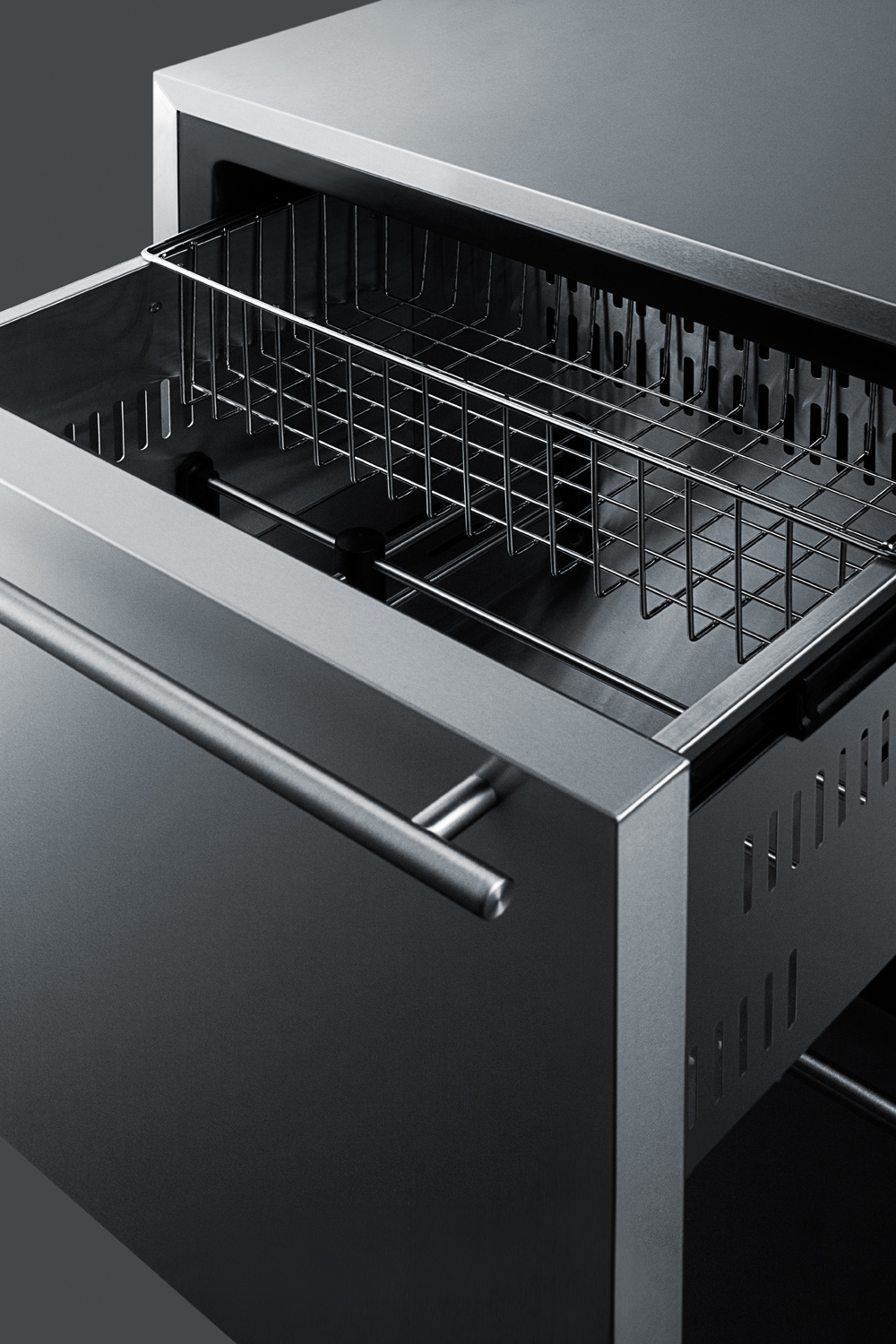 Summit CL2F249 Freezer, Stainless Steel | Fridge.com