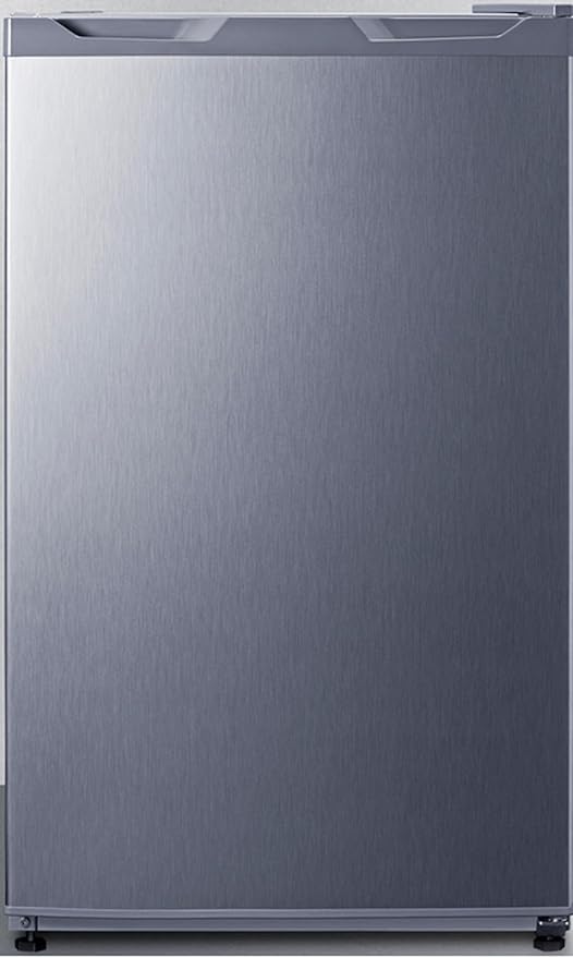 Summit 19” Refrigerator-Freezer, Compact, 3.1 cu.ft. Capacity, Stainless Steel - CM42PL (Rignt Hand Door) | Fridge.com