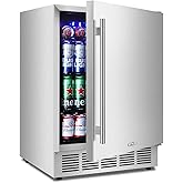 Summit 24" Refrigerator Freezer, Undercounter Fridge, 5.1 Cu.Ft. Capacity, ADA Compliant, Energystar, White- Ct661wada - View 3 | Fridge.com
