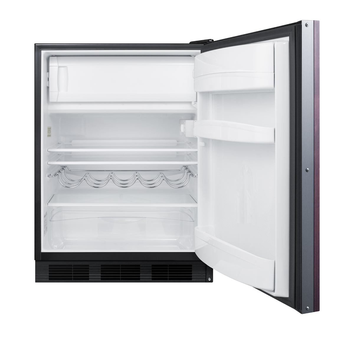 Summit Appliance Basalt 5.1 Cubic Feet Convertible Mini Fridge With Freezer - View 3 | Fridge.com