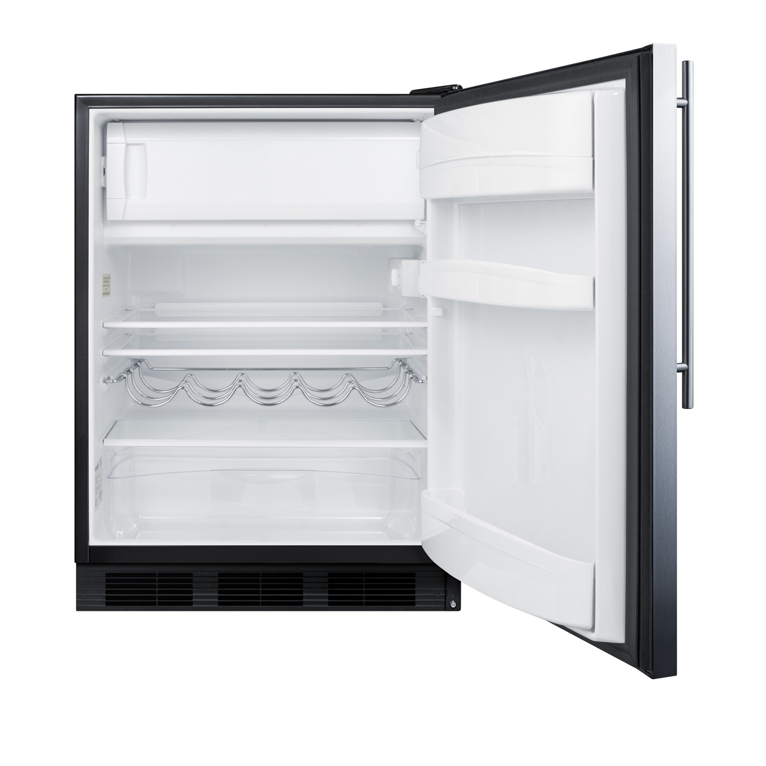 Summit Appliance 5.1 Cubic Feet Convertible Mini Fridge With Freezer - View 4 | Fridge.com