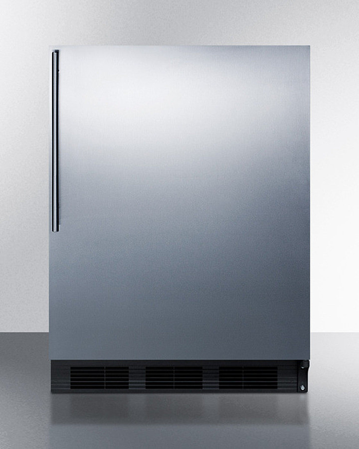 Summit 24 Inch Undercounter Counter Depth Compact All-Refrigerator CT663BKSSHV — FIN-0019759 | Fridge.com