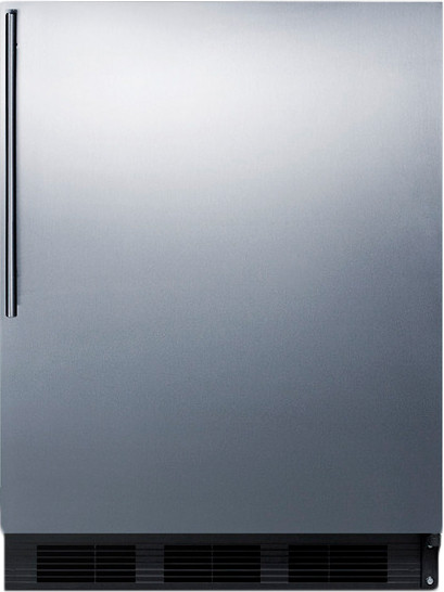 Summit 24 Inch Undercounter Counter Depth Compact All-Refrigerator CT663BKSSHVADA — FIN-0005015 | Fridge.com