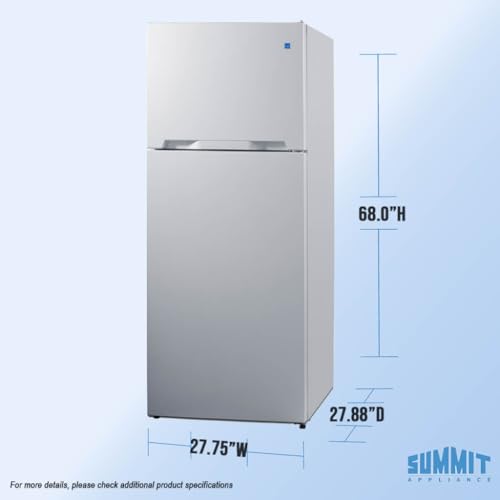 Summit 28" Refrigerator, White - Ctr151w - View 3 | Fridge.com