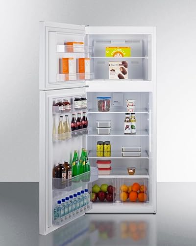 Summit 28" Refrigerator, Top Mount Freezer, Full Size, Energy Star Certified, White- CTR151WLHD (White, Left Hand Door) - View 2 | Fridge.com