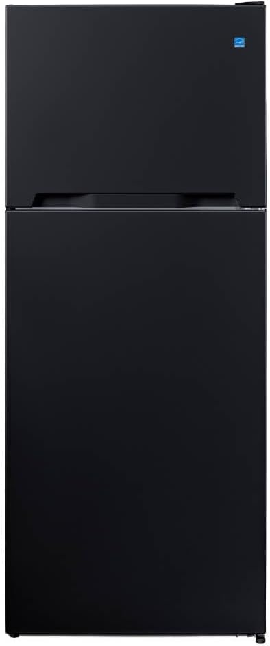 Summit 28" Refrigerator, Top Mount Freezer, Full Size, Energy Star Certified, White- CTR152B (Black, Right Hand Door) - View 2 | Fridge.com