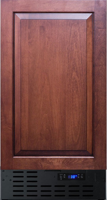 Summit Appliance FF1843BIFADA 18" Wide Built-In All-Refrigerator; Automatic Defrost; 2.7 cu.ft Capacity; LED Lighting; Panel-ready Door (Panel Not Included); Digital Thermostat and Display | Fridge.com