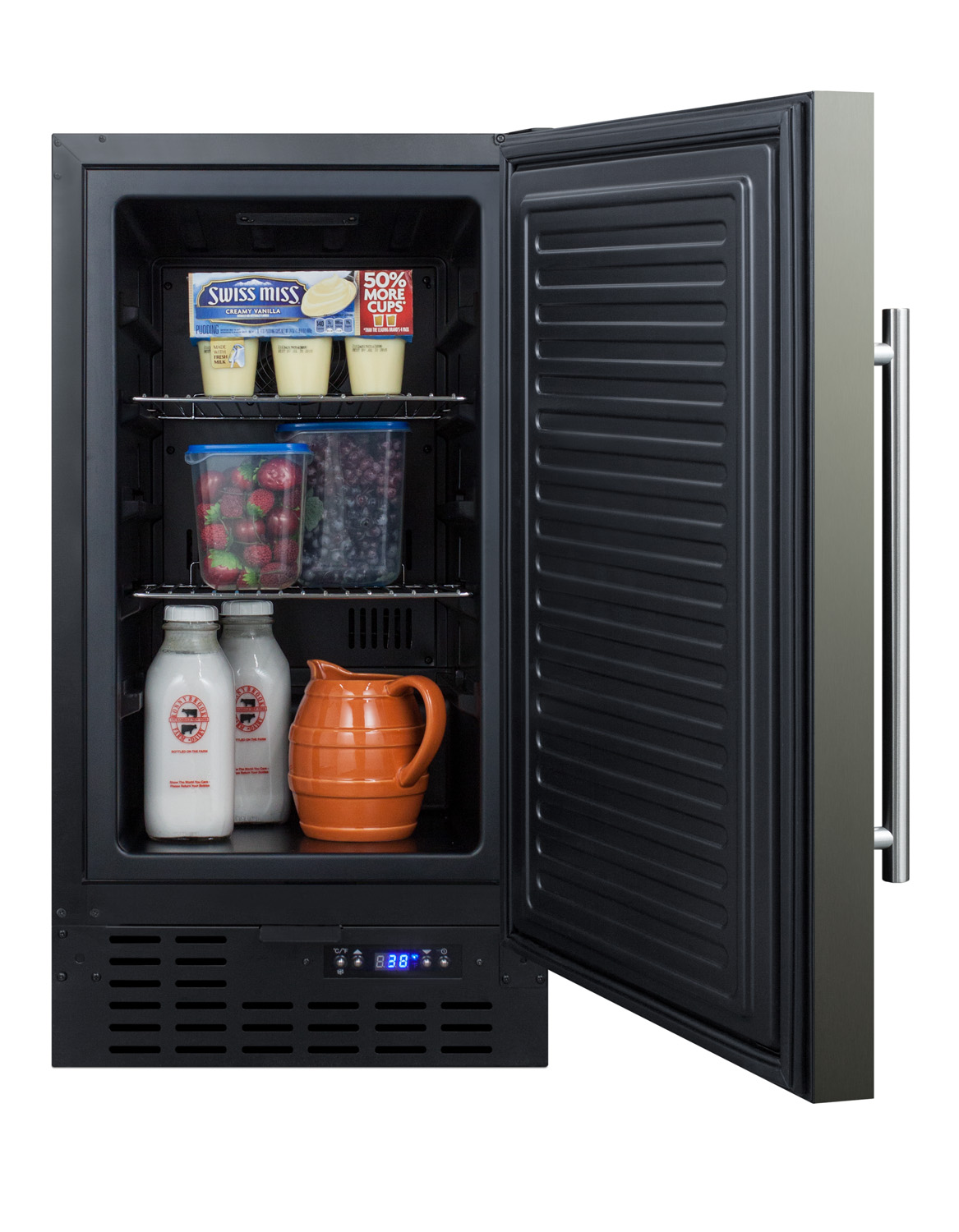 Summit Appliance Basalt 2.7 Cubic Feet Convertible Mini Fridge - View 3 | Fridge.com