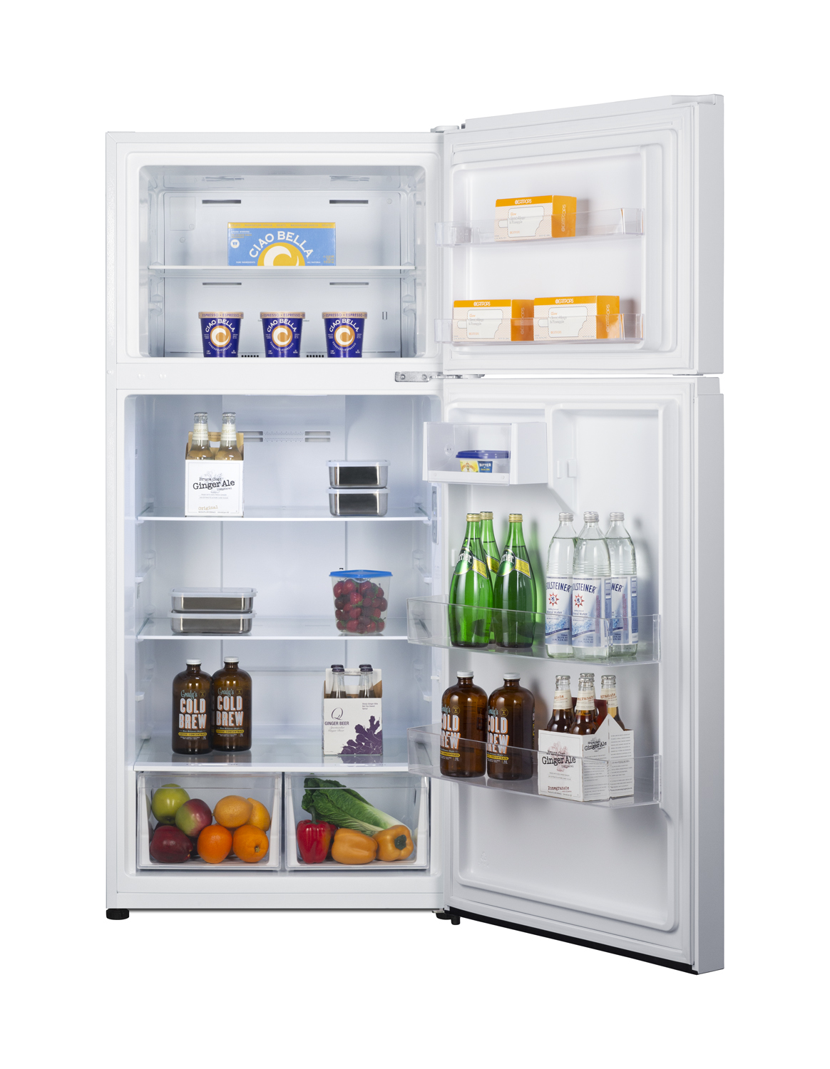 Summit Appliance 30" Wide Top Mount Refrigerator-Freezer - View 5 | Fridge.com