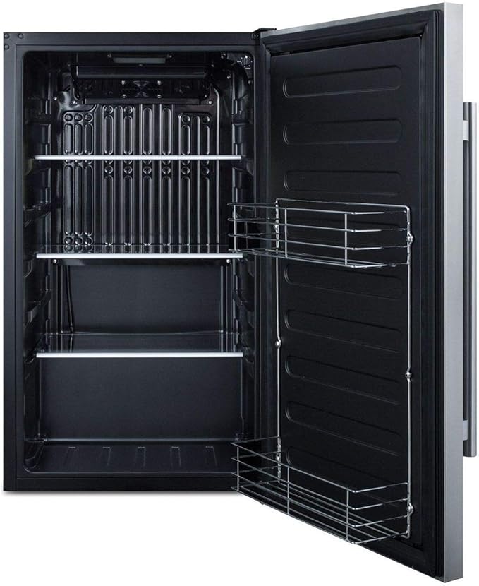 Summit Appliance FF195ADA ADA Shallow Depth Built-In All-Refrigerator, ADA Compliant; 3.13 cu.ft.; Automatic Defrost; Ideal For Small-Spaced Commercial And Residential Settings - View 3 | Fridge.com