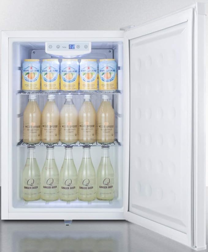 Summit Compact Countertop Refrigerator - Black Mini Fridge - FF29K - View 4 | Fridge.com