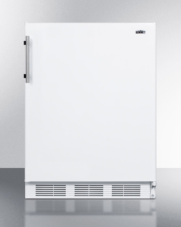 Summit 24 Inch Undercounter Counter Depth Compact All-Refrigerator FF61W — FIN-0004335 | Fridge.com