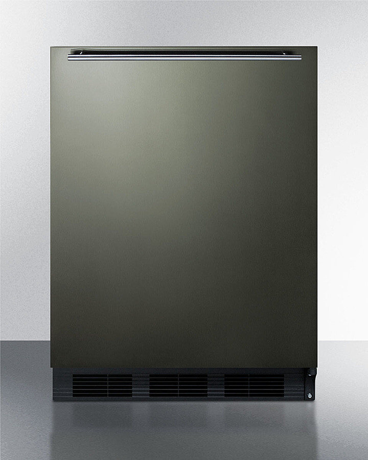 Summit 24 Inch Freestanding/Built In Undercounter Counter Depth Compact All-Refrigerator FF63BKBIKSHH — FIN-0009810 | Fridge.com
