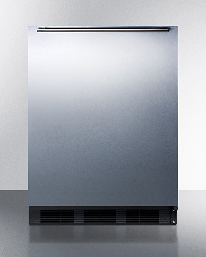 Summit 24 Inch Undercounter Counter Depth Compact All-Refrigerator FF63BKSSHH — FIN-0010060 | Fridge.com