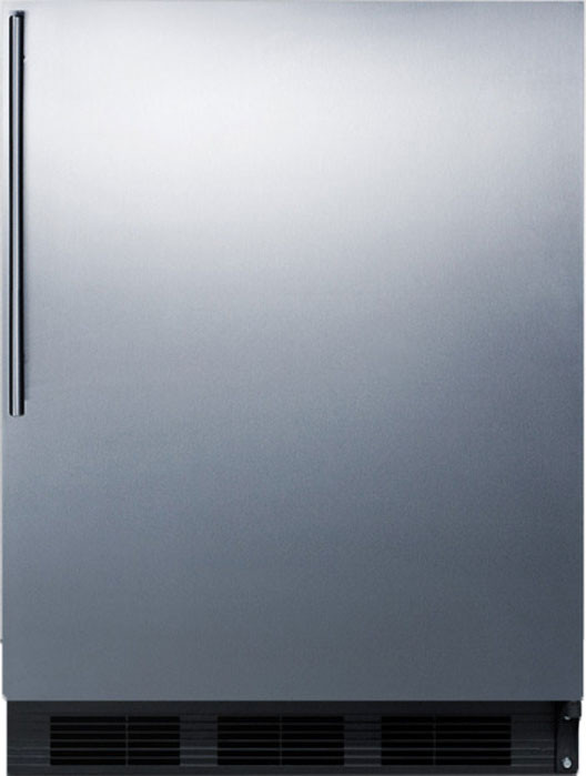 Summit 24 Inch Undercounter Counter Depth Compact All-Refrigerator FF63BKSSHV — FIN-0005658 | Fridge.com