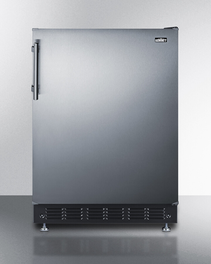 Summit 24 Inch Undercounter Counter Depth Compact All-Refrigerator FF6BK2SSRS — FIN-0004743 | Fridge.com