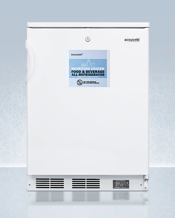 Summit 24 Inch Freestanding/Built In Undercounter Counter Depth Compact All-Refrigerator FF6LWBI7NZ — FIN-0018941 | Fridge.com