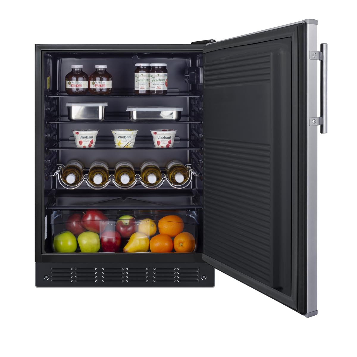 Summit 24 Inch Undercounter Counter Depth Commercial Compact All-Refrigerator FF708BL7SSADA — FIN-0006754 | Fridge.com