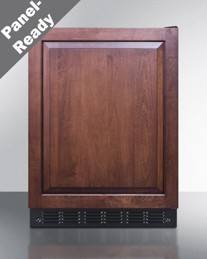 Summit 24 Inch Freestanding Refrigerator FF708BLSSIFADA | Fridge.com