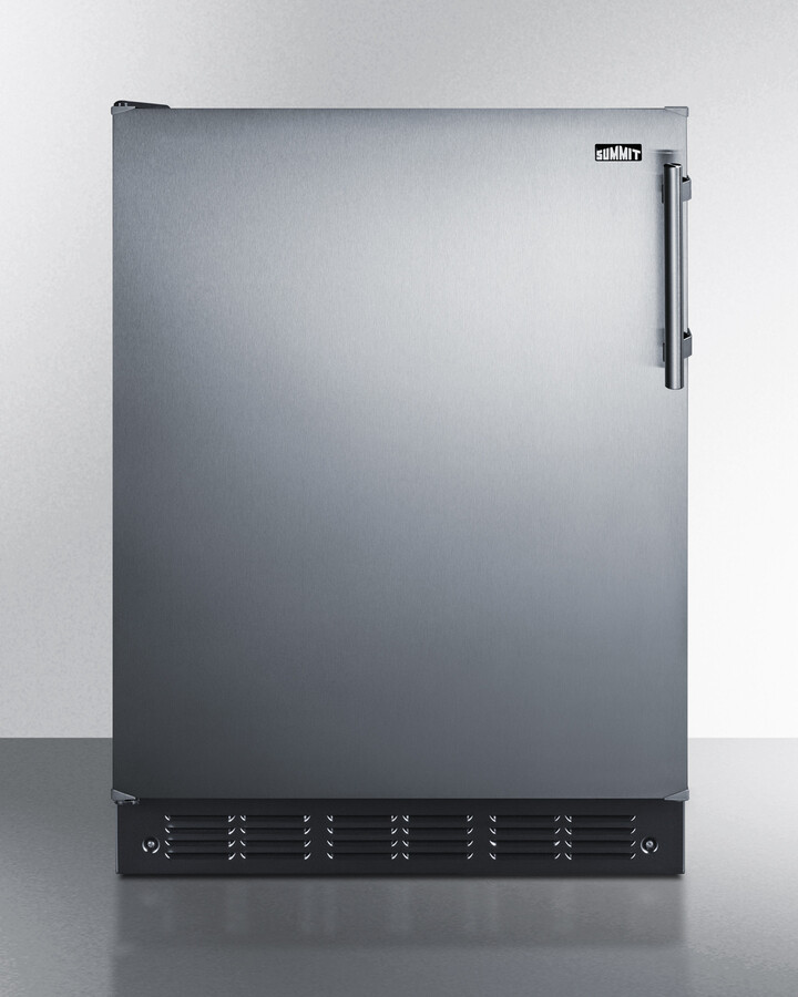 Summit 24 Inch Undercounter Counter Depth Compact All-Refrigerator FF708BLSSLHD — FIN-0019908 | Fridge.com