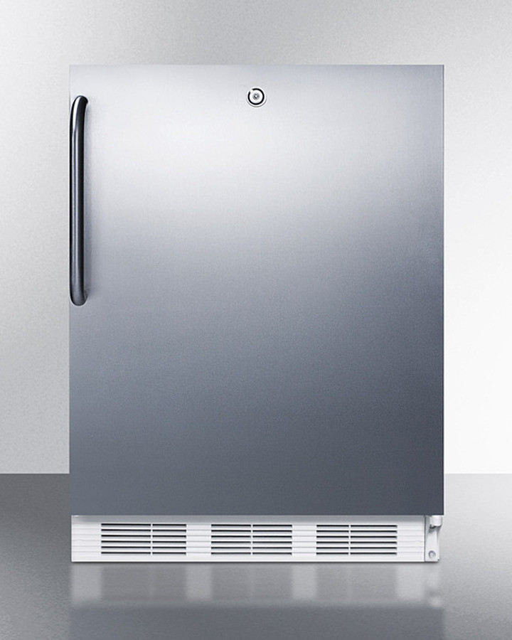 Summit 24 Inch Freestanding/Built In Undercounter Counter Depth Compact All-Refrigerator FF7LWBISSTBADA — FIN-0018986 | Fridge.com