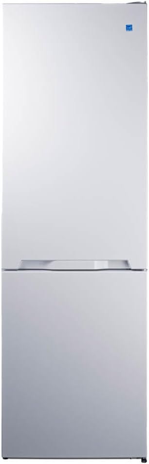 Summit 24" Bottom Freezer Refrigerator, Counter Depth Refrigerator- Freezer, Energy Star, White - FFBF121W (Right Hand Door) - View 2 | Fridge.com