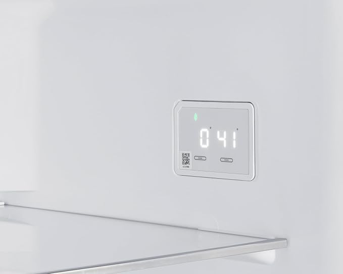 Summit 28" Bottom Freezer Refrigerator, Refrigerator- Freezer, Energy Star, White - FFBF151WLHD (Left Hand Door) - View 5 | Fridge.com