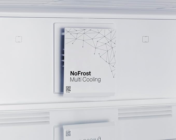 Summit 28" Bottom Freezer Refrigerator, Refrigerator- Freezer, Energy Star, White - FFBF151WLHD (Left Hand Door) - View 6 | Fridge.com