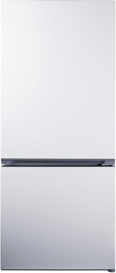 Summit 30" Refrigerator, 16.1 cu.ft Capacity Refrigerator-Freezer, Bottom Mount Freezer, Energy Star, White- FFBF172W (Right Hand Door, White) | Fridge.com
