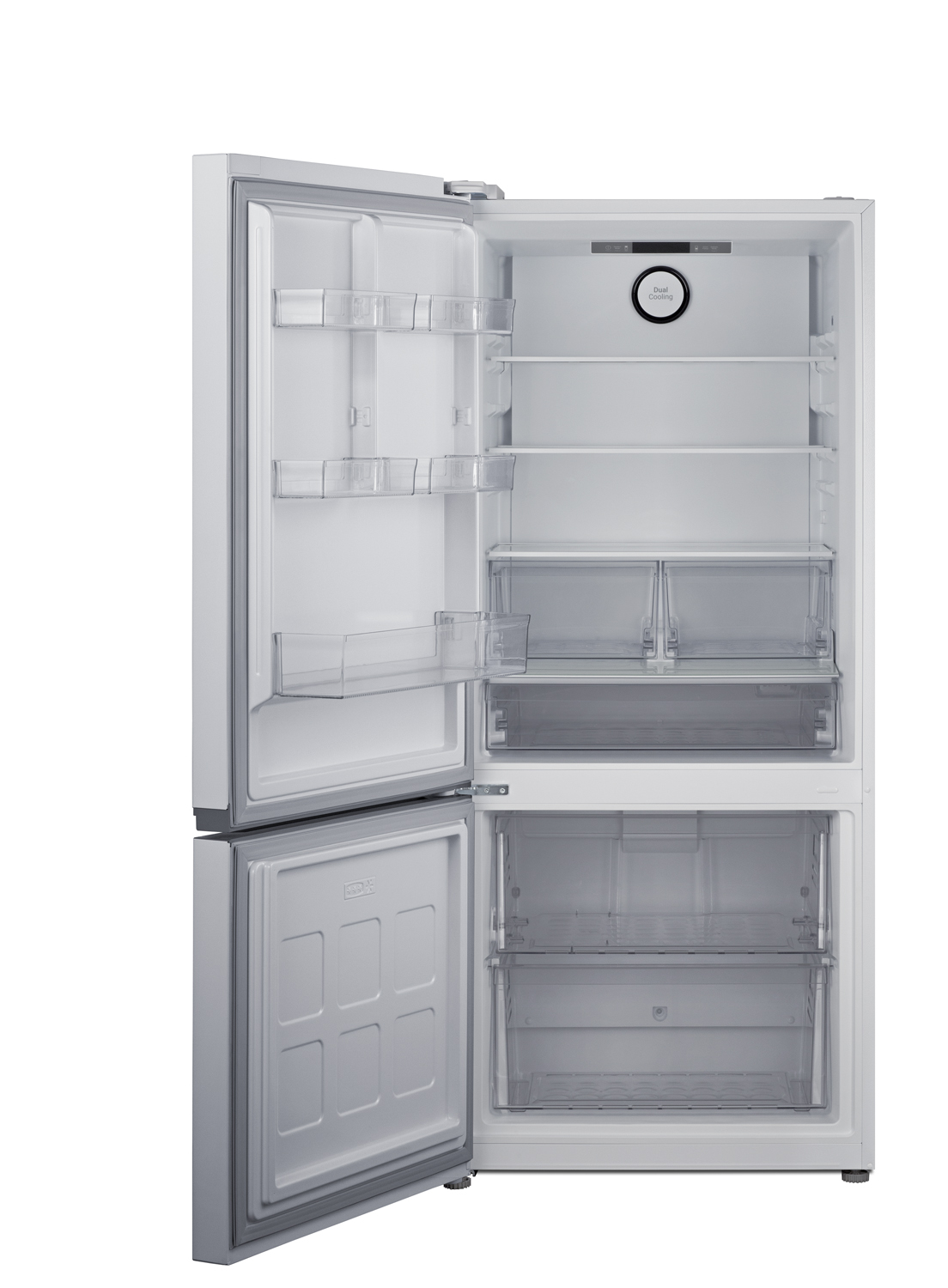Summit Appliance 30" Wide Bottom-Mount Refrigerator-Freezer, Counter Depth - View 4 | Fridge.com