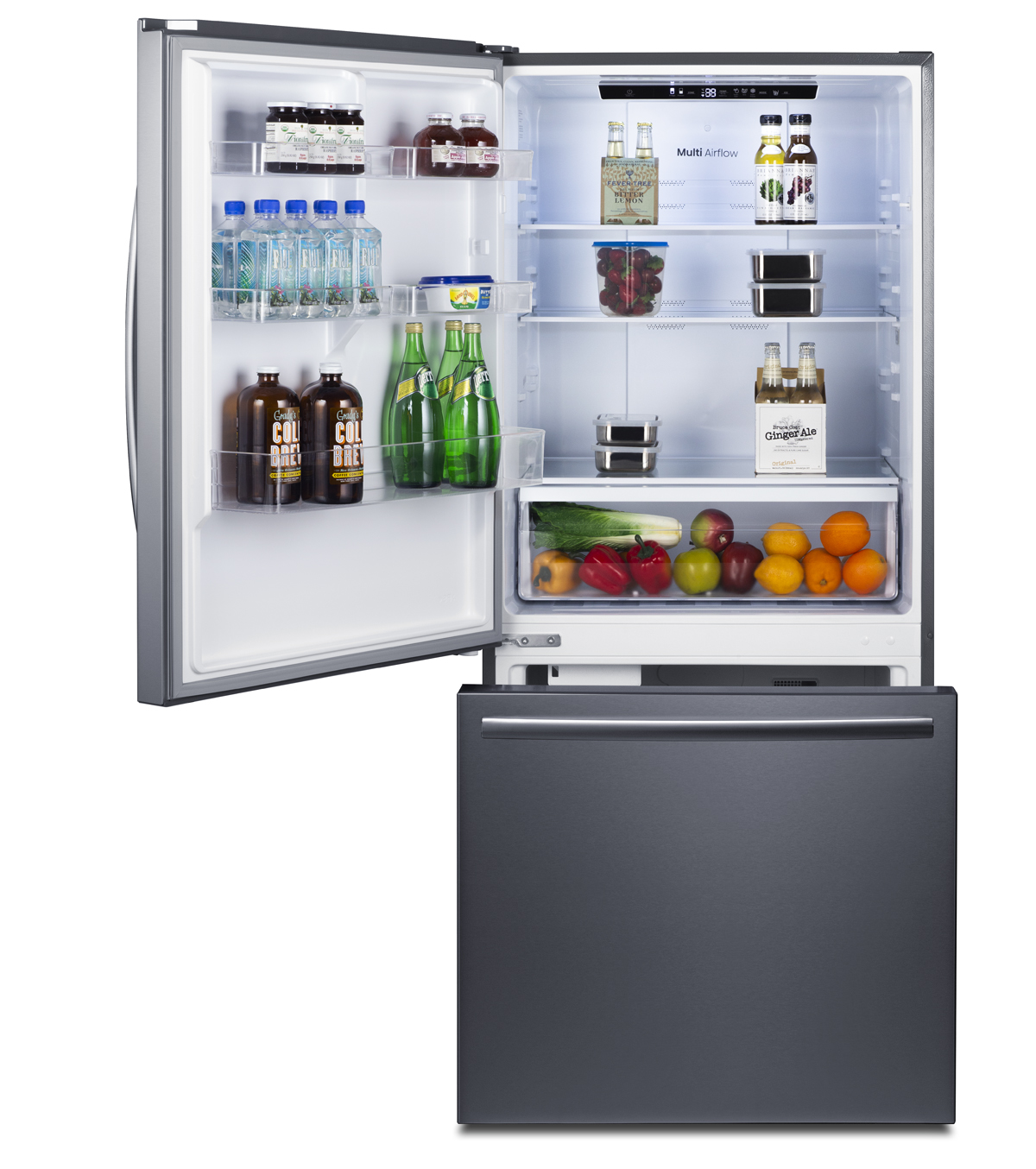 Summit Appliance 31" Wide Bottom Freezer Refrigerator With Icemaker - View 6 | Fridge.com