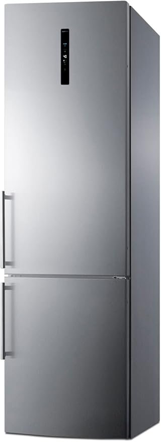 Summit Appliance Ffbf181es2 24" Wide Bottom Freezer Refrigerator, Stainless Steel Door, Energy Star Certified, Digital Thermostats, Made In Europe - View 4 | Fridge.com