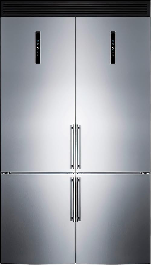 Summit 48" French Door Refrigerator, Stainless Steel - FFBF181ES2KIT48 | Fridge.com