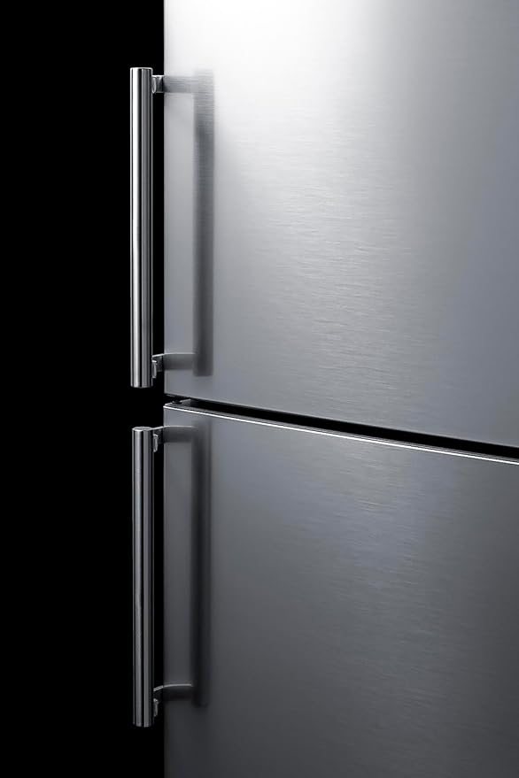 Summit Appliance FFBF235PL 24" Wide Bottom Freezer Refrigerator, Energy Star, LED Lighting, Stainless Steel (Rhd) - View 5 | Fridge.com