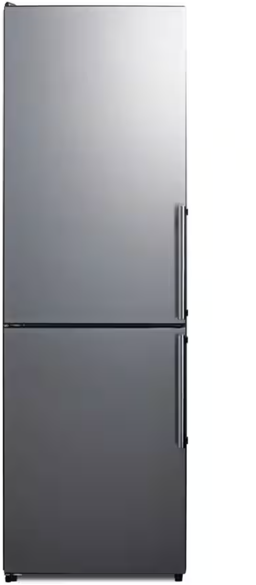 Summit Appliance 24" W Stainless Steel Door Bottom Freezer Refrigerator | Fridge.com