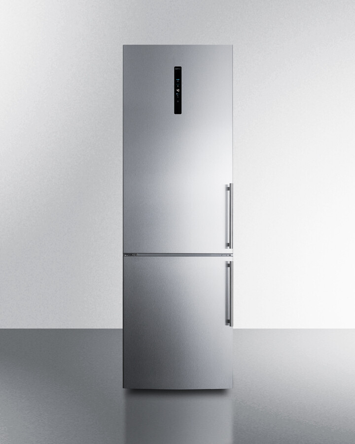 Summit Appliance 24" 10.6 Cubic Feet Energy Star Bottom Freezer Refrigerator | Fridge.com