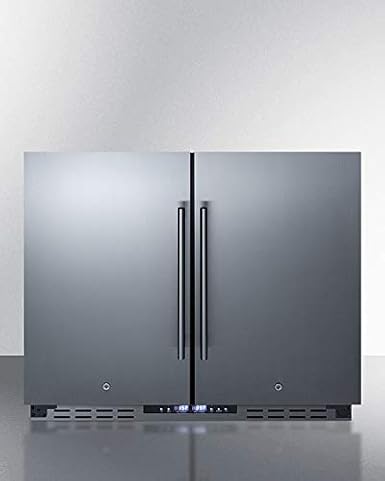 Summit 36" Side-By-Side Refrigerator & Freezer, Panel Ready* - FFRF36IF - View 6 | Fridge.com