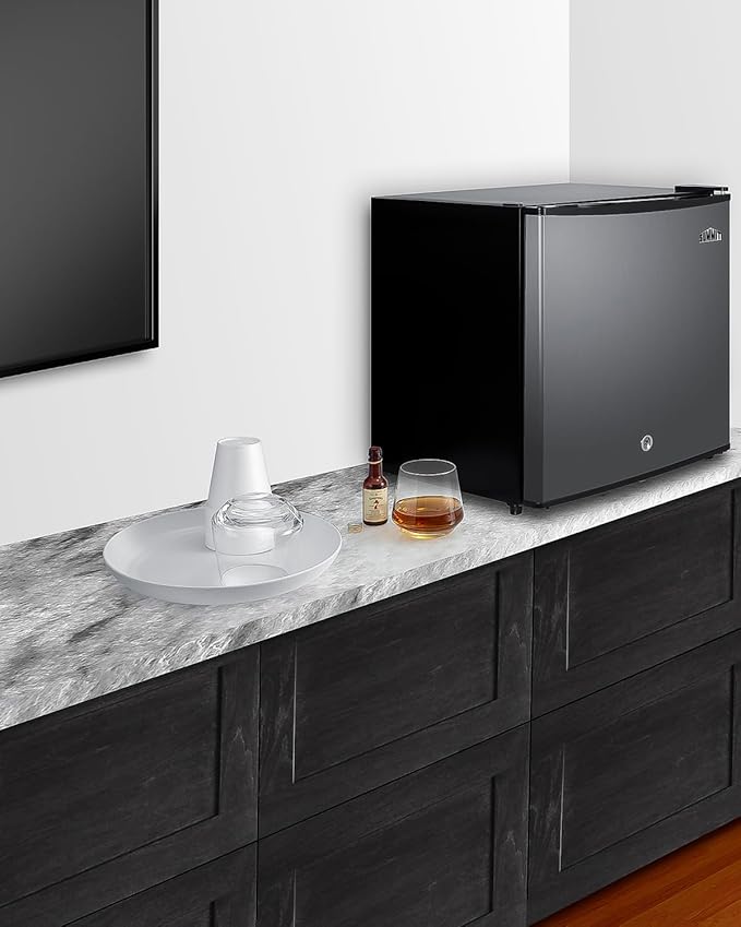 Summit 18” Mini Fridge, 1.6 cu.ft. Capacity, Compact Refrigerator, Countertop Fridge, Stainless Steel- MB42SS - View 3 | Fridge.com
