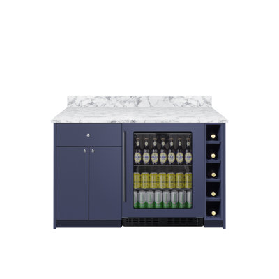 Summit Appliance Mesa Turnkey Dry Bar with Beverage Center and Storage,  ADA Height | Fridge.com