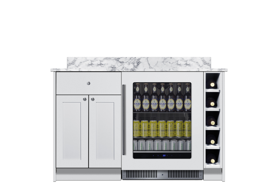 Summit Appliance Mesa Turnkey Dry Bar With Beverage Center And Storage - View 2 | Fridge.com