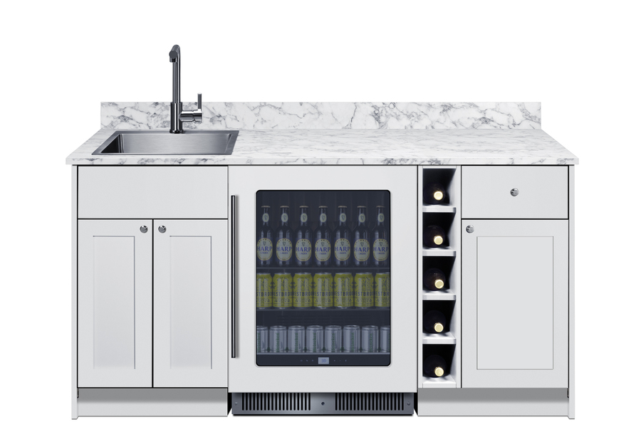 Summit Compact Kitchen OASISWH35SINKL | Fridge.com