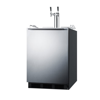 Summit Appliance 24 Inches Wide ADA Built-In Beer & Coffee Kegerator | Fridge.com