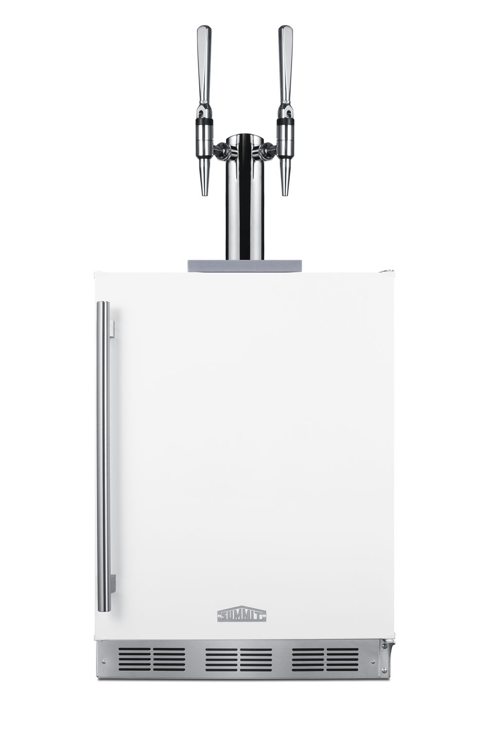 Summit Appliance 5.5 Cubic Feet White Dual Tap Sixth Barrel With For Commercial Use - View 2 | Fridge.com
