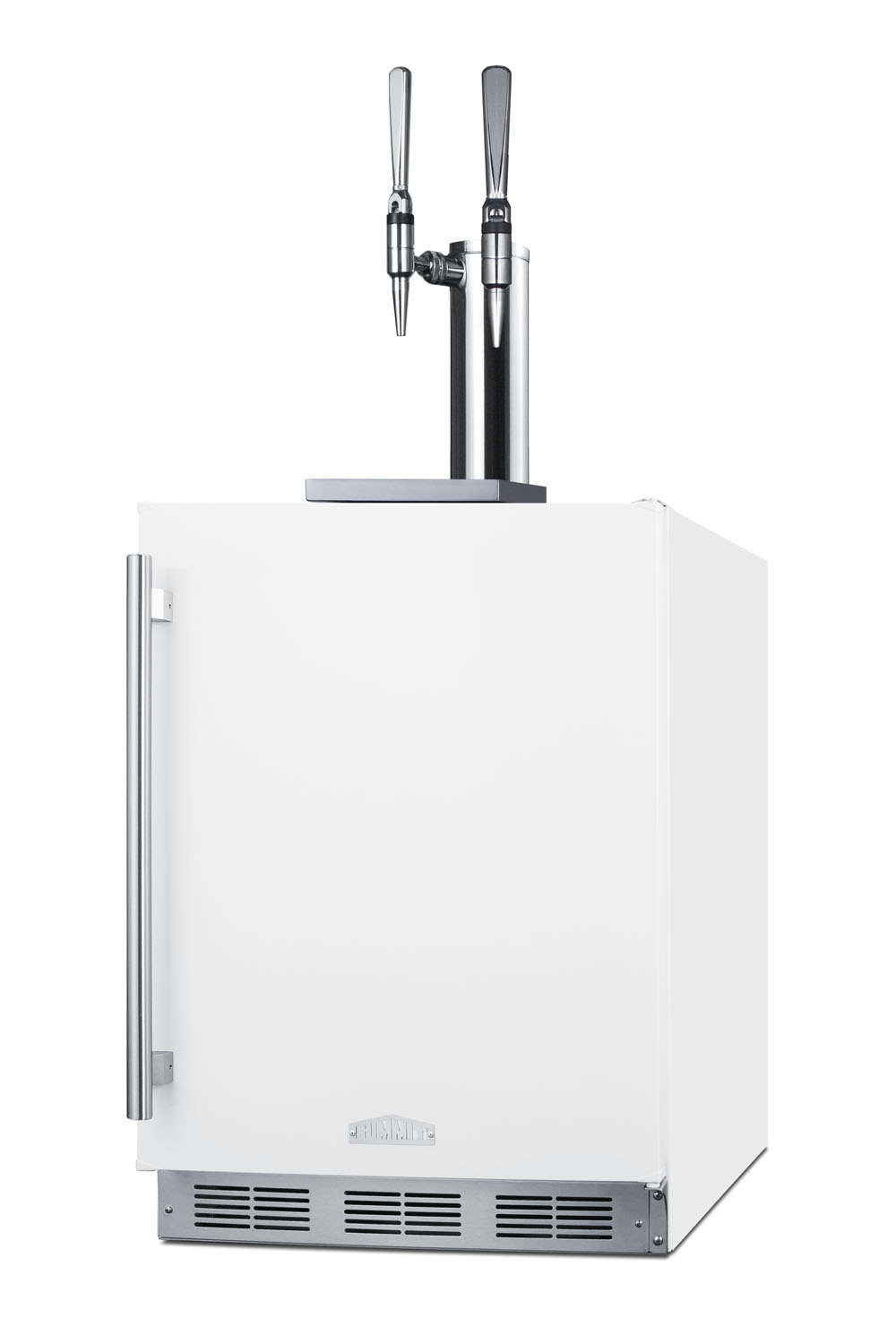 Summit Appliance 5.5 Cubic Feet White Dual Tap Sixth Barrel With For Commercial Use - View 3 | Fridge.com