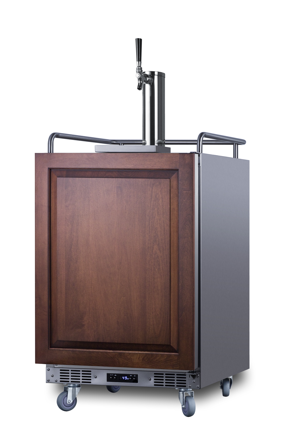 Summit Appliance 24" Wide Built-In Panel Ready Commercial/Residential Outdoor Beer Kegerator - View 6 | Fridge.com
